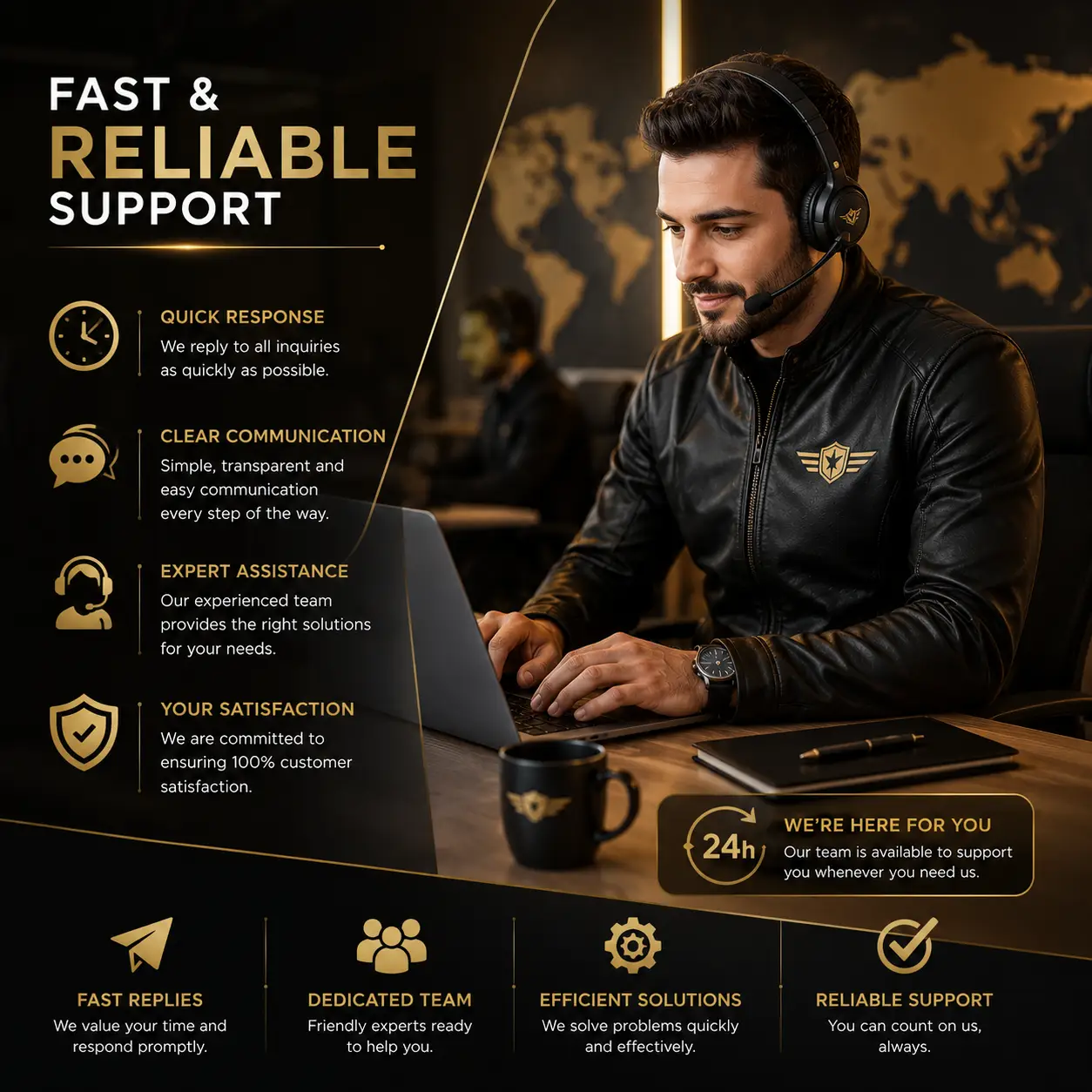 Fast and Reliable Support
