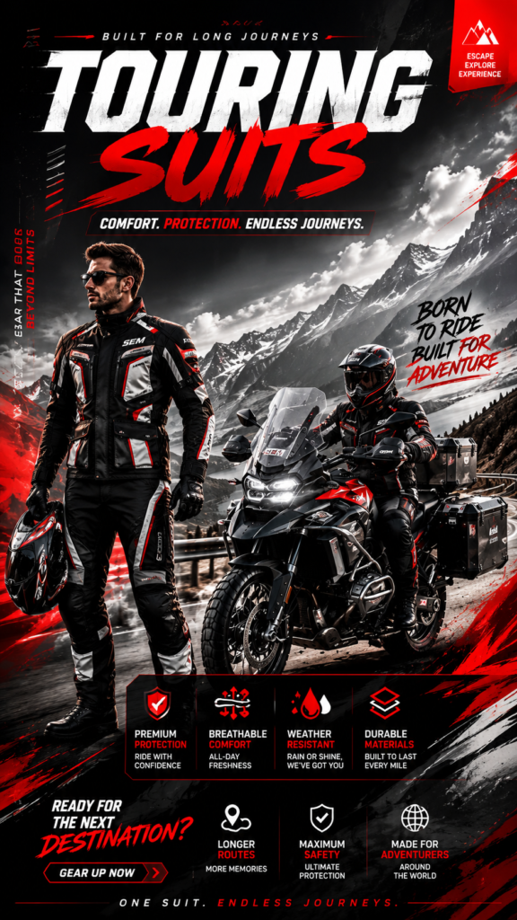 Touring suits product category Image