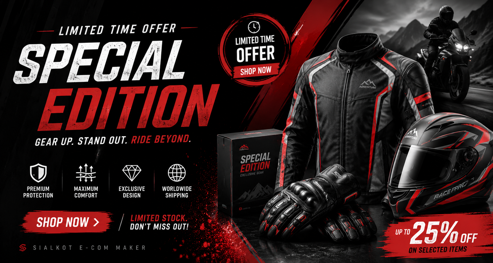 Limited time offer special edition