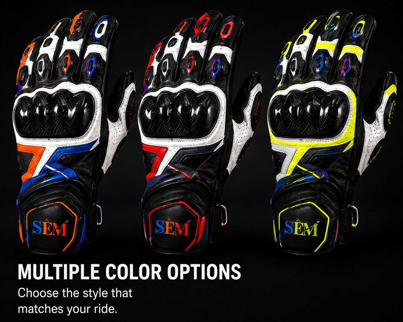 sem velocity x1 professional riding gloves 2.1 SEM Velocity-X1 Professional Riding Gloves – AI-Designed Premium Motorcycle Protection