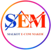 sialkot e com maker logo