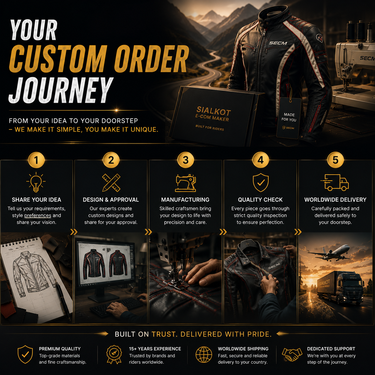 Your Custom Order Journey